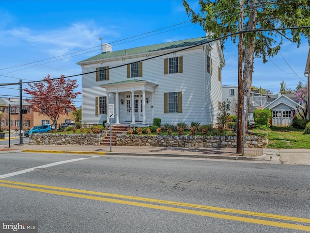 203 S George St, Charles Town, WV 25414 - view of front of home with metal roof