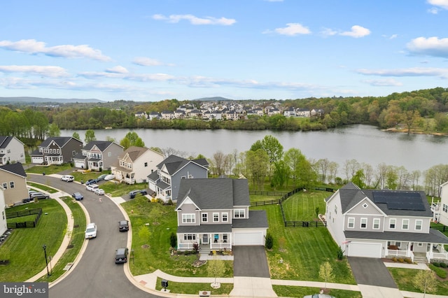 35898 Quantum Pl, Round Hill, VA 20141 - aerial view of residential area featuring a large body of water