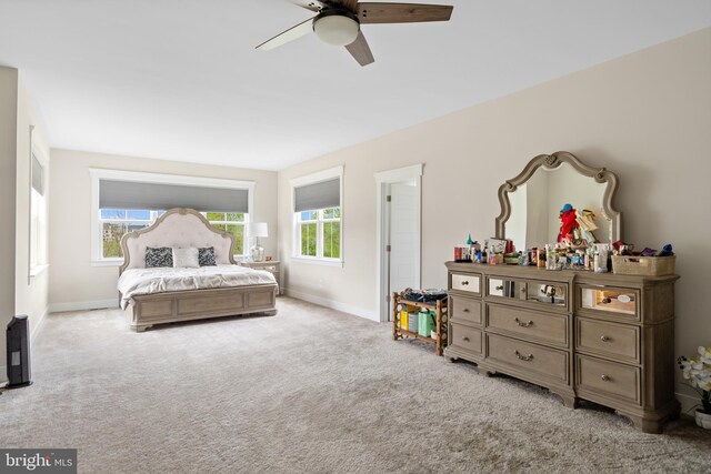 35898 Quantum Pl, Round Hill, VA 20141 - bedroom with carpet floors, baseboards, and a ceiling fan