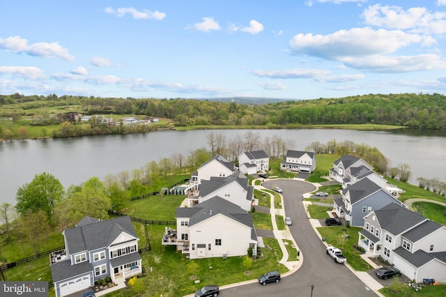 35898 Quantum Pl, Round Hill, VA 20141 - aerial perspective of suburban area with a nearby body of water