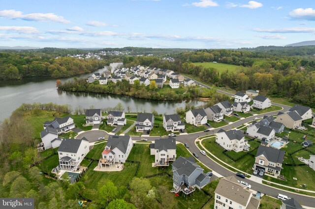 35898 Quantum Pl, Round Hill, VA 20141 - view of property location with a nearby body of water, nearby suburban area, and a forest