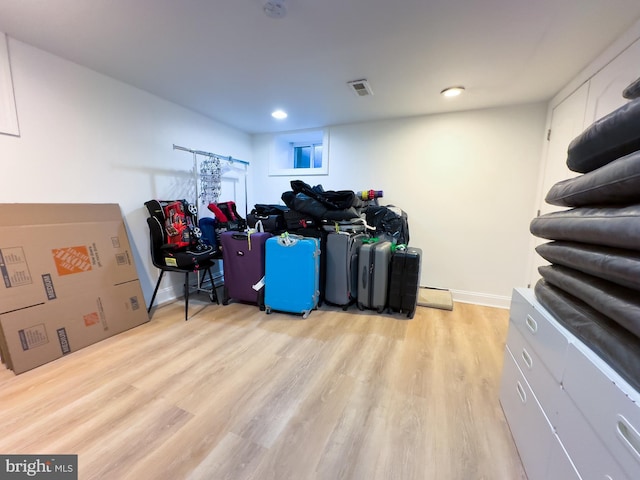storage with visible vents