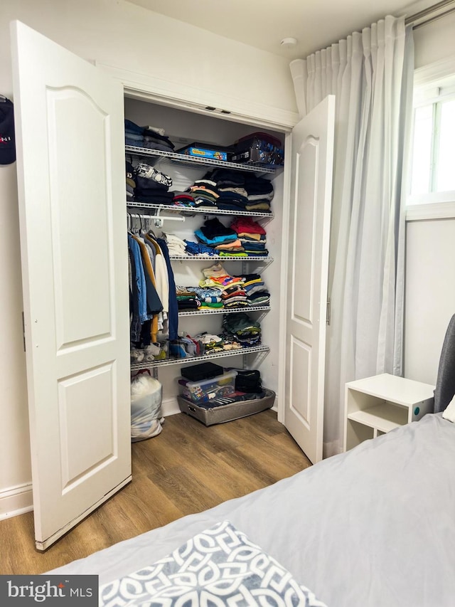 view of closet