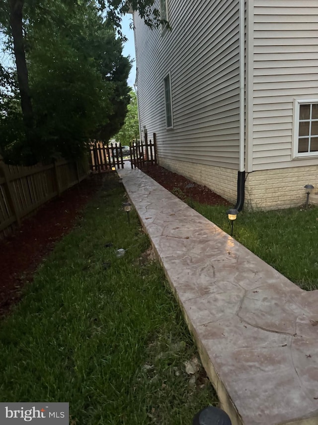 8800 Fenimore Pl, Bristow, VA 20136 - view of yard with fence