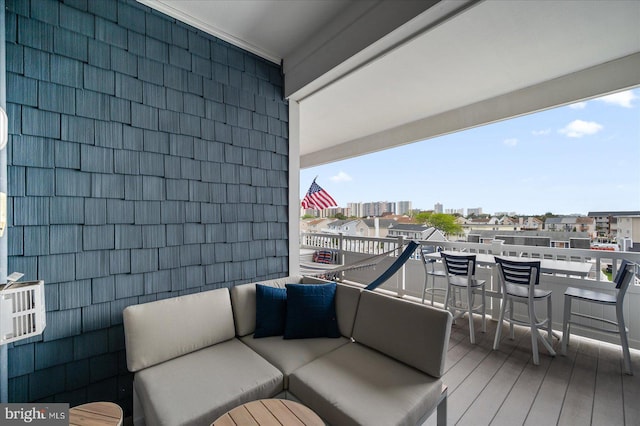 201 S Heron Dr Unit 9B, Ocean City, MD 21842 - deck with a view of city