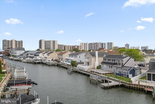201 S Heron Dr Unit 9B, Ocean City, MD 21842 - drone / aerial view featuring a residential view and a water view