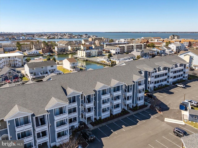 201 S Heron Dr Unit 9B, Ocean City, MD 21842 - drone / aerial view with a water view