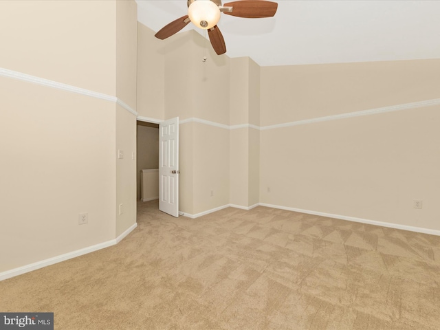 20216 Tidewinds Way, Germantown, MD 20874 - empty room with carpet floors, a ceiling fan, and baseboards