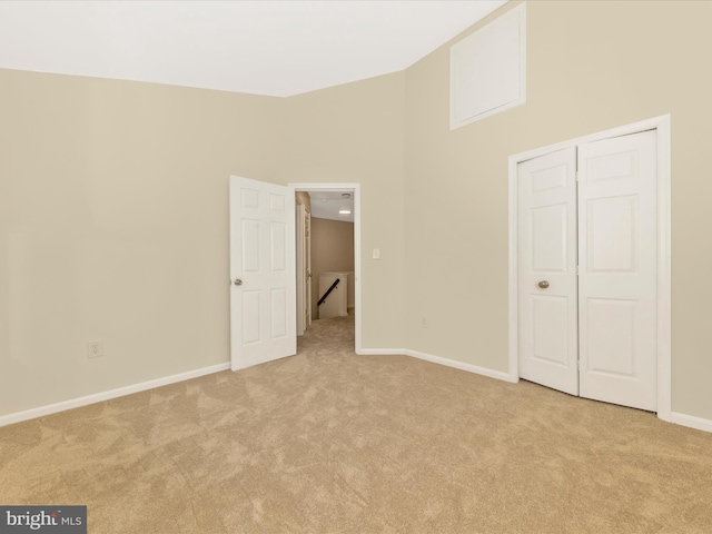 20216 Tidewinds Way, Germantown, MD 20874 - unfurnished bedroom featuring carpet, baseboards, and a high ceiling
