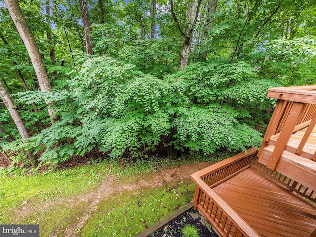 20216 Tidewinds Way, Germantown, MD 20874 - view of yard featuring a wooden deck