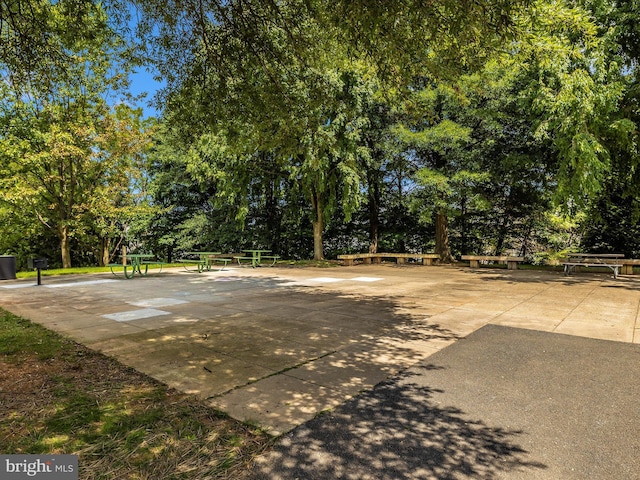 20216 Tidewinds Way, Germantown, MD 20874 - view of patio / terrace featuring view of wooded area