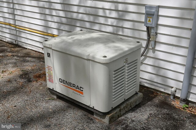 exterior details with a power unit