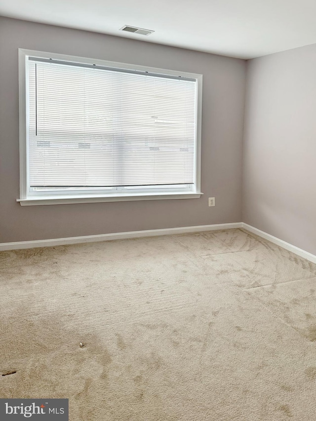 2208 Merion Pond Pond Unit 62, Woodstock, MD 21163 - carpeted empty room featuring baseboards and visible vents