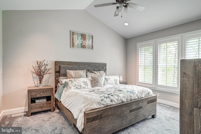 10935 Ravenwood Dr, Manassas, VA 20111 - bedroom featuring baseboards, carpet, and lofted ceiling