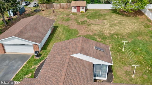 aerial view