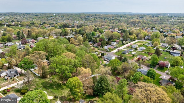 drone / aerial view