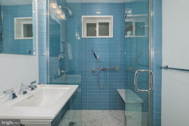 4000 Cathedral Ave NW Unit 435-436-437B, Washington, DC 20016 - full bath with a stall shower and a sink