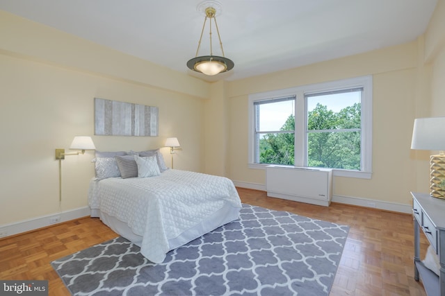 4000 Cathedral Ave NW Unit 435-436-437B, Washington, DC 20016 - bedroom featuring baseboards and radiator