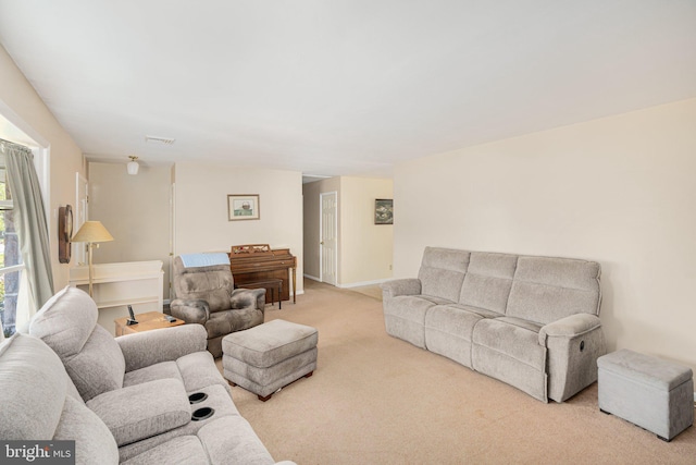 304 Snyder Rd, Reading, PA 19605 - carpeted living area featuring baseboards