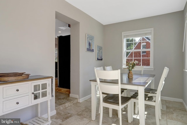 6825 Kincaid Ave, Falls Church, VA 22042 - dining room featuring baseboards