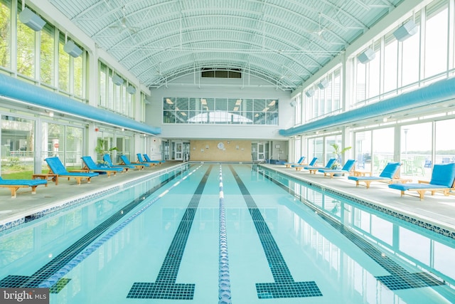 view of community pool