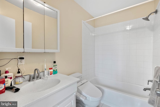914 Spruce St Unit 9, Philadelphia, PA 19107 - full bathroom featuring toilet, vanity, and  shower combination