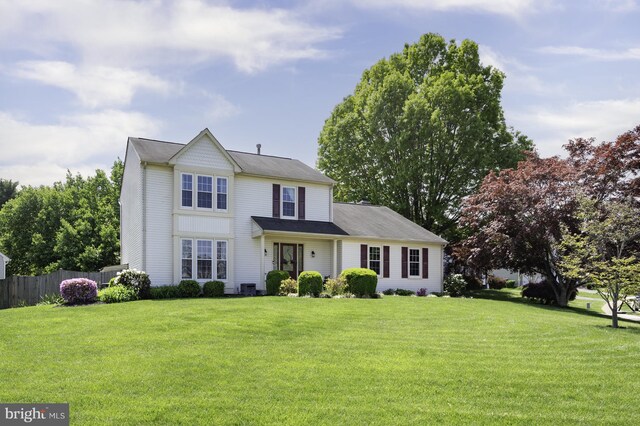 5433 Lomax Way, Woodbridge, VA 22193 - traditional home with central air condition unit