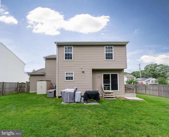 7815 Outing Ave, Pasadena, MD 21122 - rear view of property with entry steps