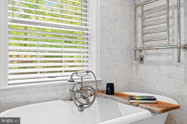 4812 Maury Ln, Alexandria, VA 22304 - full bath with a freestanding bath and a sink