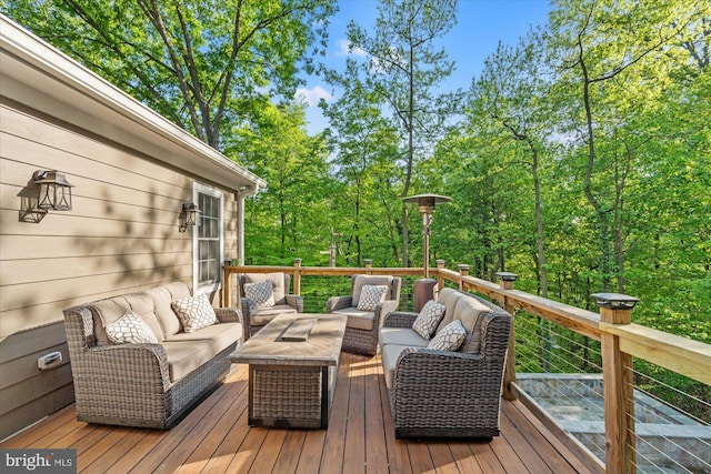 4812 Maury Ln, Alexandria, VA 22304 - deck with an outdoor hangout area