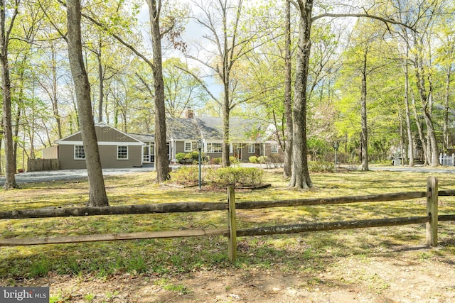 4812 Maury Ln, Alexandria, VA 22304 - view of yard with fence