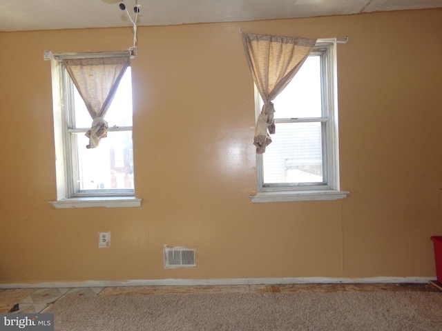 1933 N Palethorp St, Philadelphia, PA 19122 - interior space with baseboards, plenty of natural light, and visible vents
