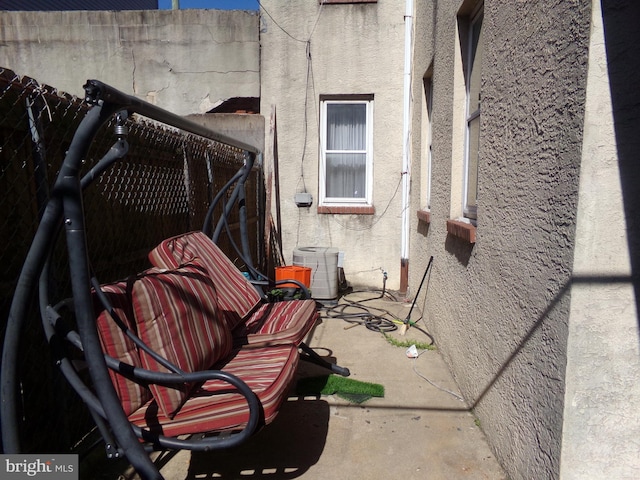 1933 N Palethorp St, Philadelphia, PA 19122 - view of patio / terrace featuring central AC unit