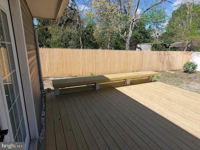22 Maricopa Trl, Browns Mills, NJ 08015 - wooden deck featuring fence