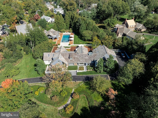aerial view