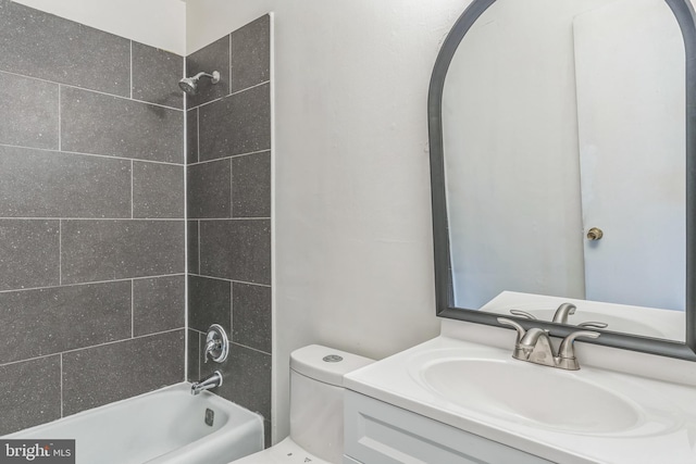 9410 Spotsylvania St, Manassas, VA 20110 - full bath with shower / bathtub combination, vanity, and toilet