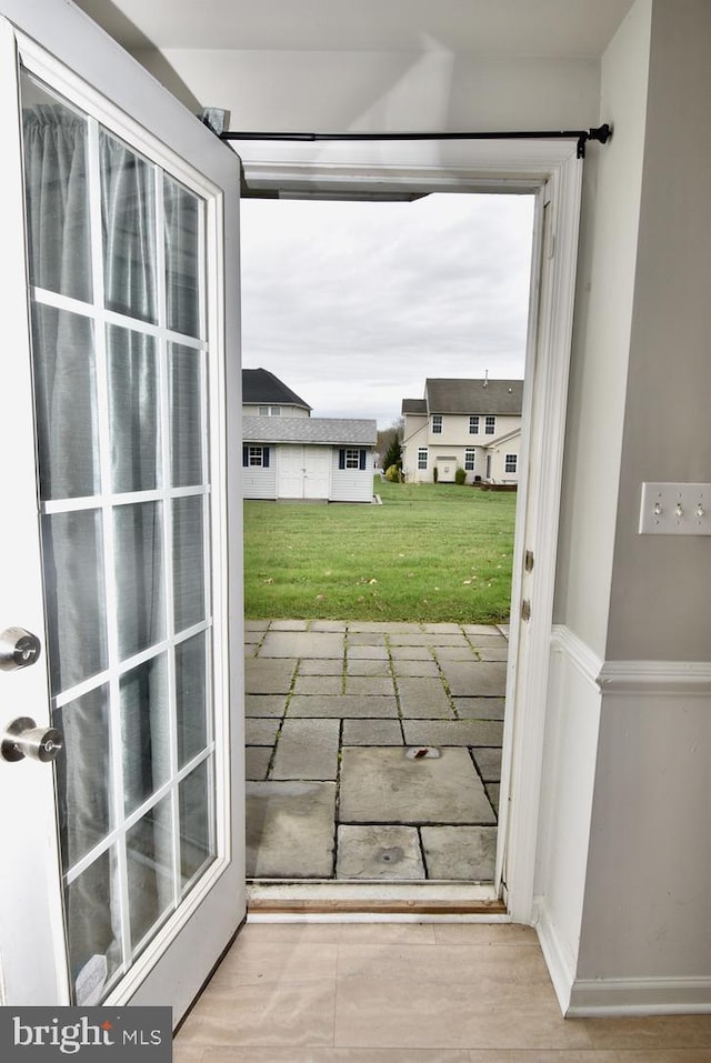 view of doorway