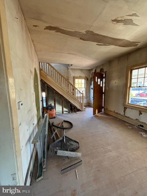 interior space with stairway