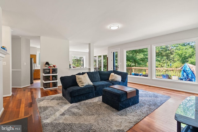 20665 Shoal Pl, Sterling, VA 20165 - living room featuring hardwood / wood-style flooring