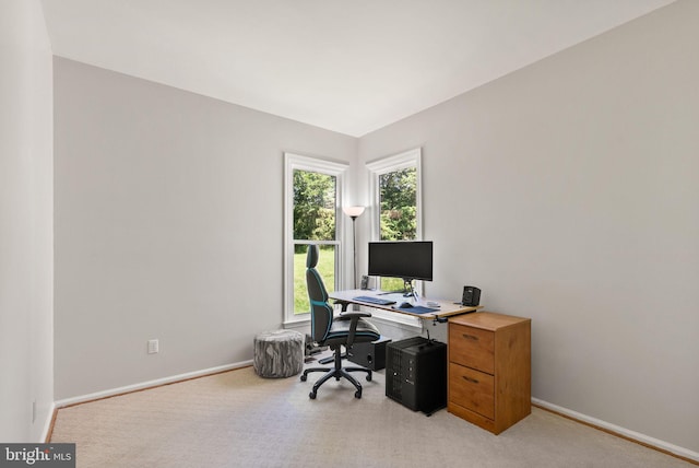 20665 Shoal Pl, Sterling, VA 20165 - office featuring baseboards and light colored carpet