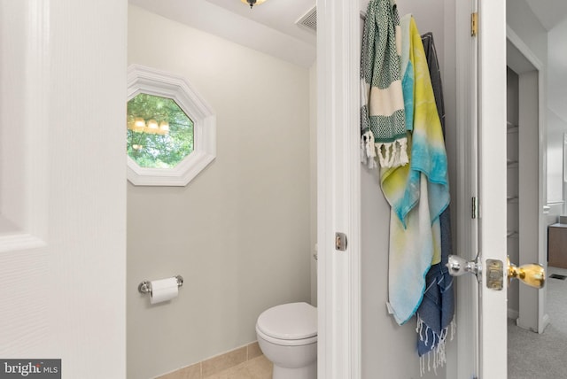 20665 Shoal Pl, Sterling, VA 20165 - bathroom with toilet and tile patterned floors