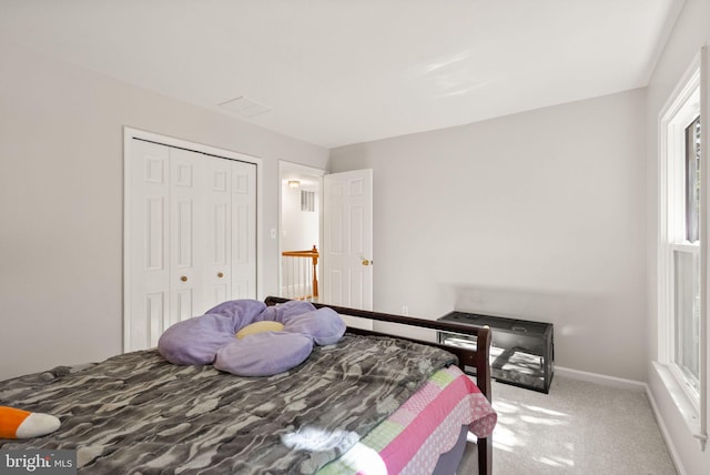 20665 Shoal Pl, Sterling, VA 20165 - bedroom featuring a closet and carpet