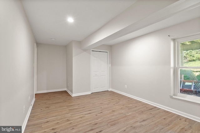 20665 Shoal Pl, Sterling, VA 20165 - spare room with light wood-style flooring and recessed lighting