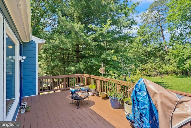 20665 Shoal Pl, Sterling, VA 20165 - view of wooden terrace