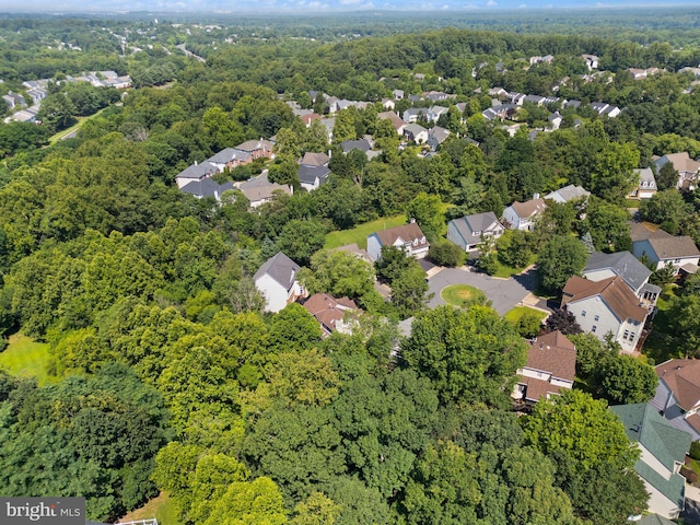 20665 Shoal Pl, Sterling, VA 20165 - aerial view of residential area with a heavily wooded area
