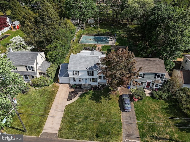 145 Palmer, Ewing, NJ 08618 - aerial view