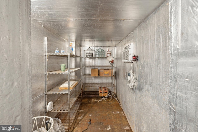 111 Quincy Pl NE Unit 1, Washington, DC 20002 - storage room with a wall mounted AC