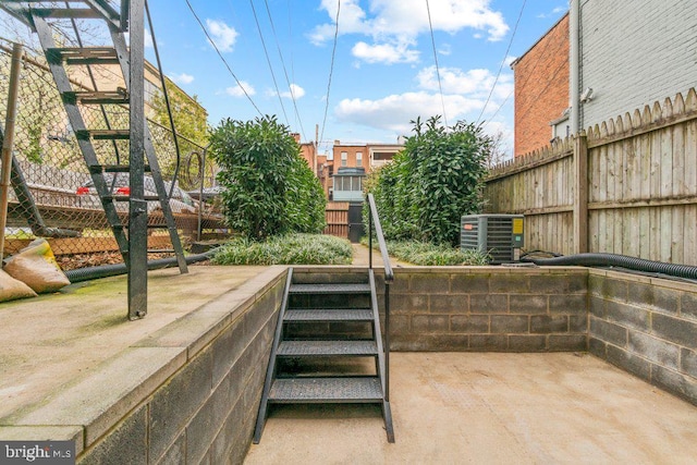 surrounding community featuring fence