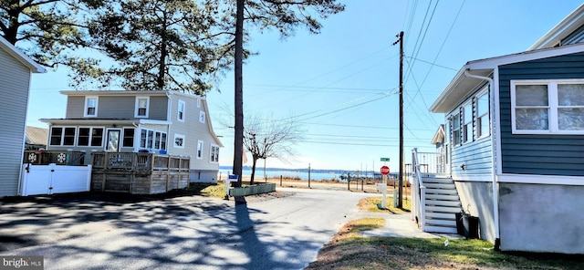 28506 Nanticoke Ave Unit 6846, Millsboro, DE 19966 - view of asphalt road with traffic signs and stairway