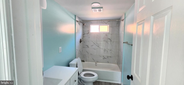 28506 Nanticoke Ave Unit 6846, Millsboro, DE 19966 - full bathroom with toilet, shower / washtub combination, and vanity